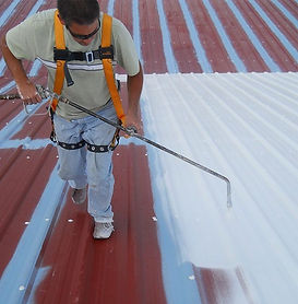roof re-coating, spray tech services bc